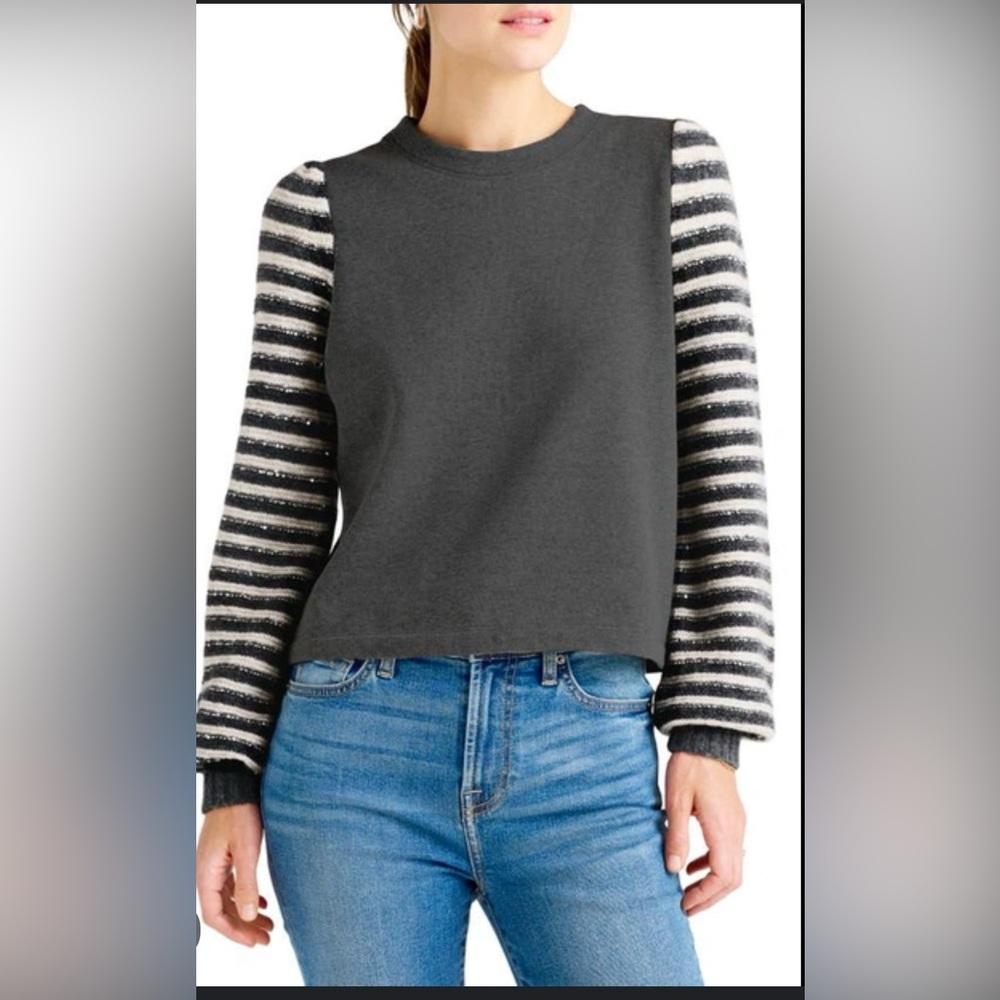 Splendid NWOT Tillie Sequin Pullover
